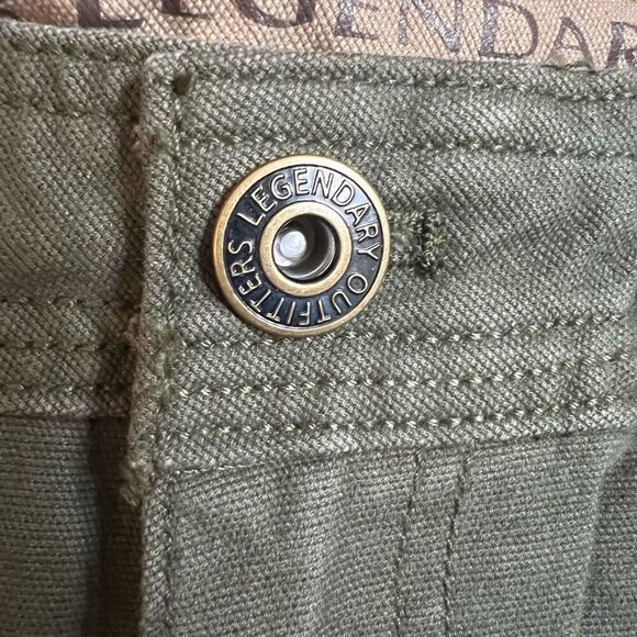 LEGENDARY OUTFITTERS Pants Men's Canvas 36X30 Green Straight Leg Stretch NWT - Picture 9 of 14